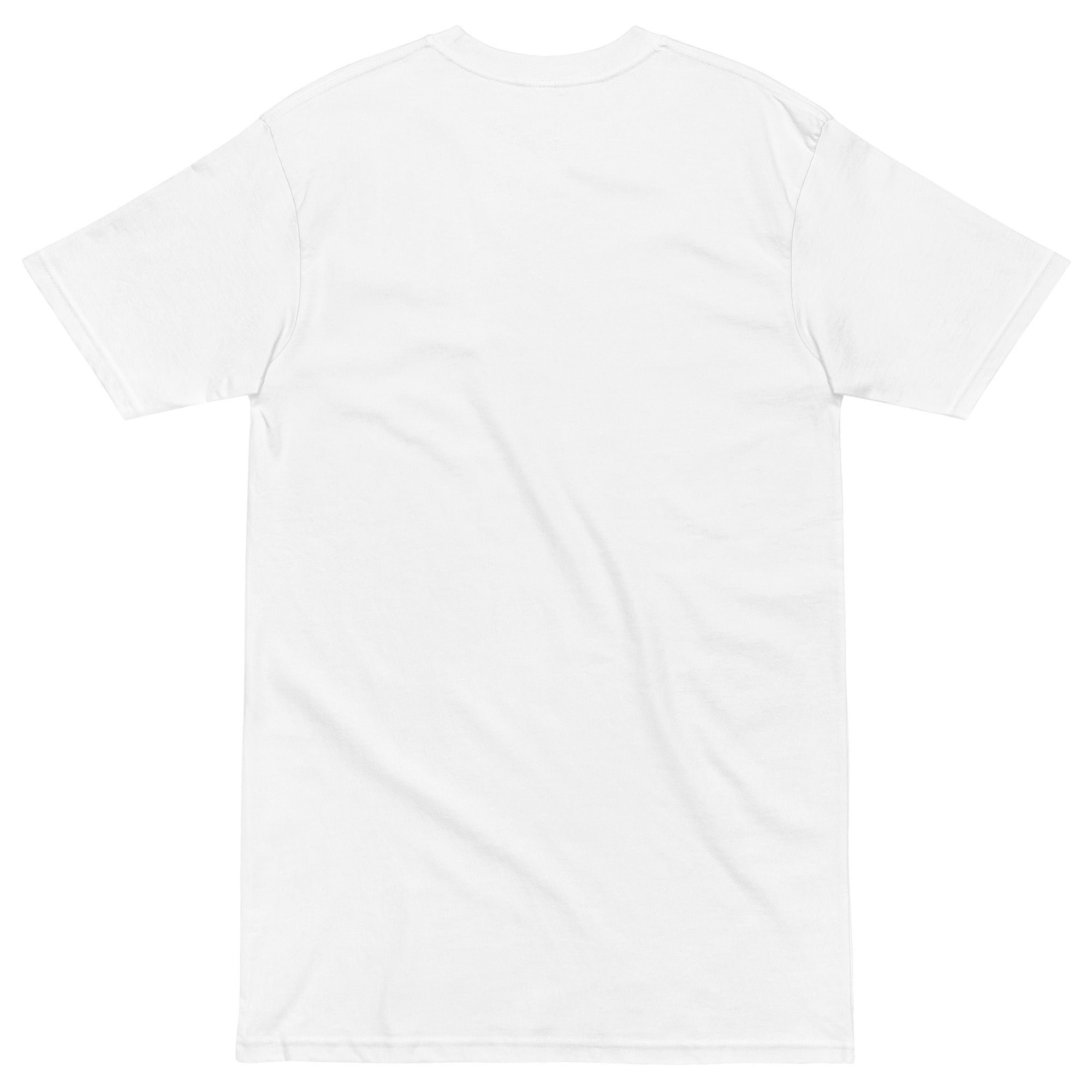 Tokyo City White Men’s premium heavyweight tee