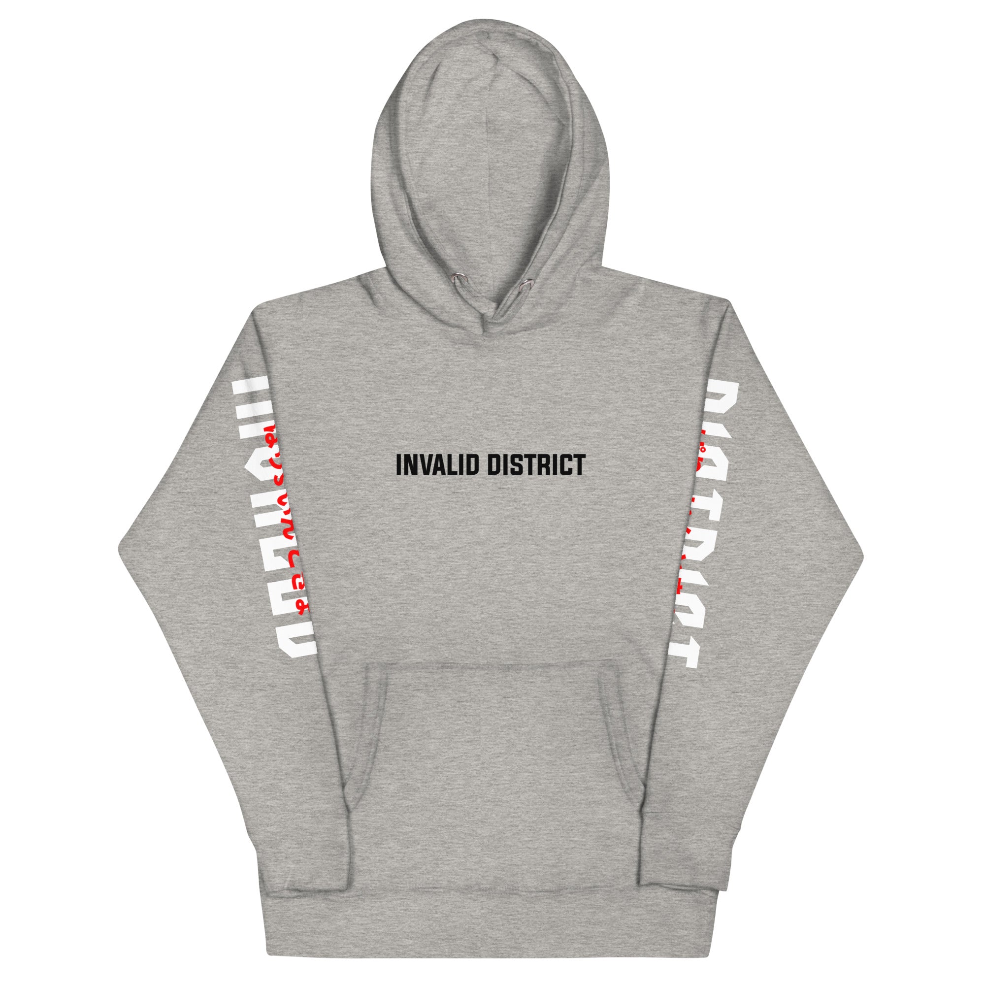 ID SLEEVED GREY Unisex Hoodie