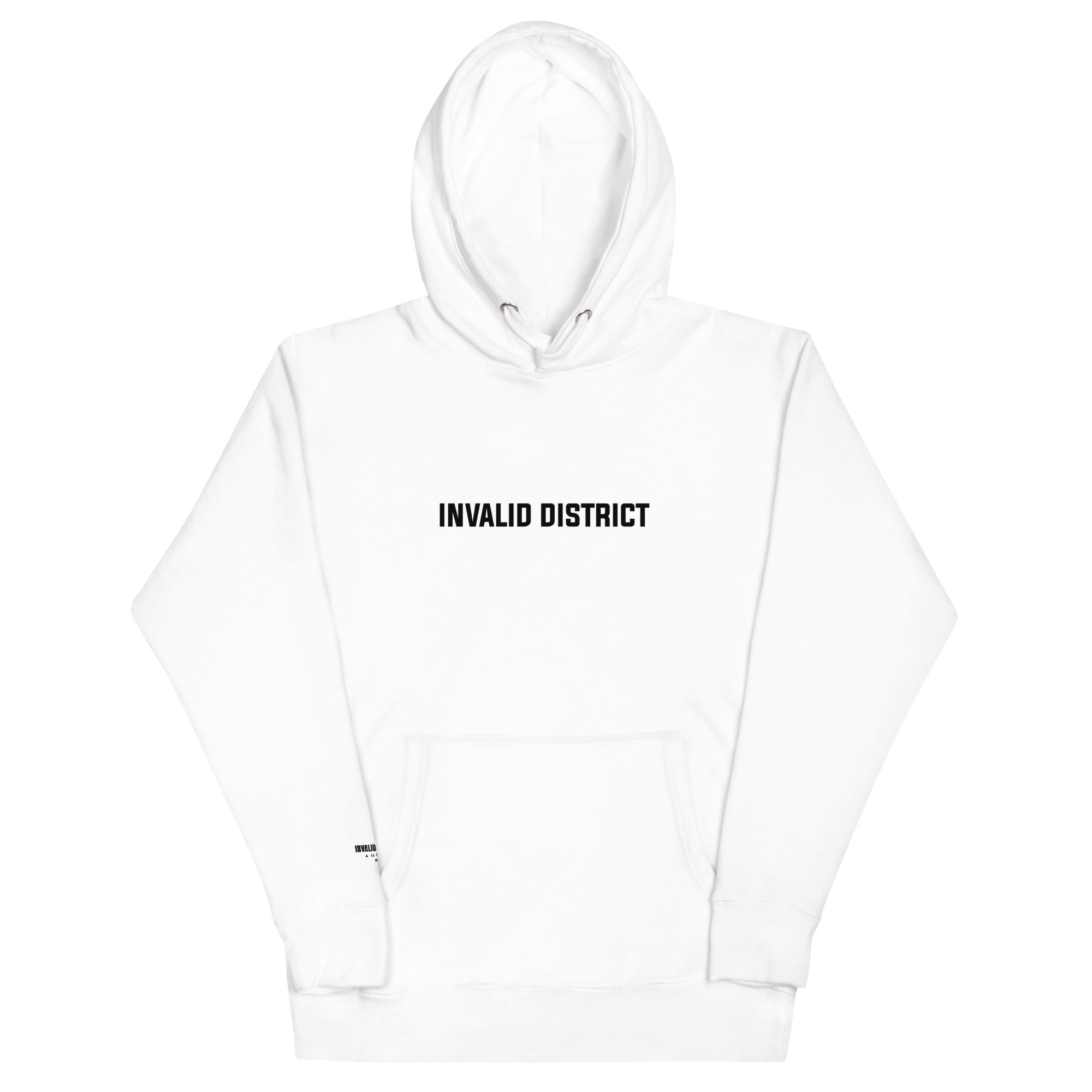 Paper Trail White Unisex Hoodie